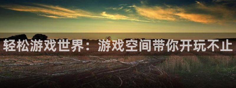 杜邦娱乐是什么：轻松游戏世界：游戏空间带你开玩不止