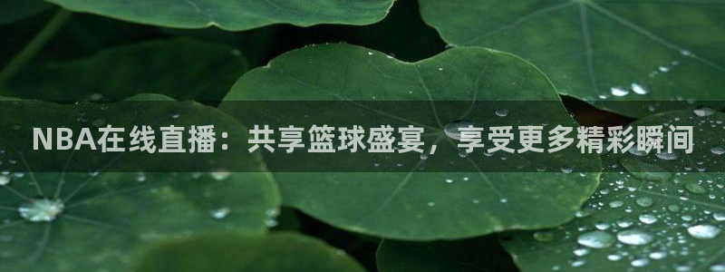 极速体育直播nba直播吧：NBA在线直播：共享篮球盛宴，享受更多精彩瞬间